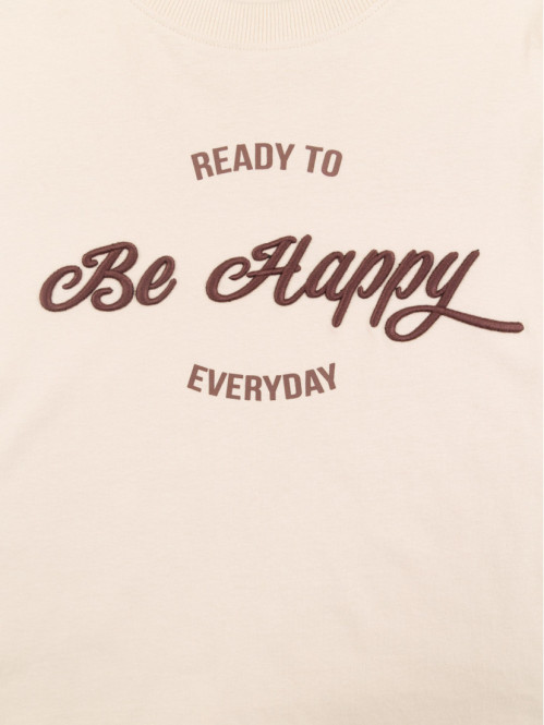 T-shirt message ice cream...