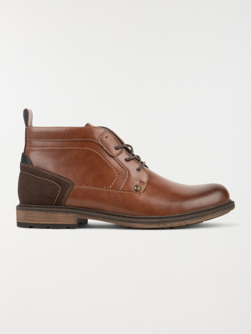 Bottines cognac homme (40-46)