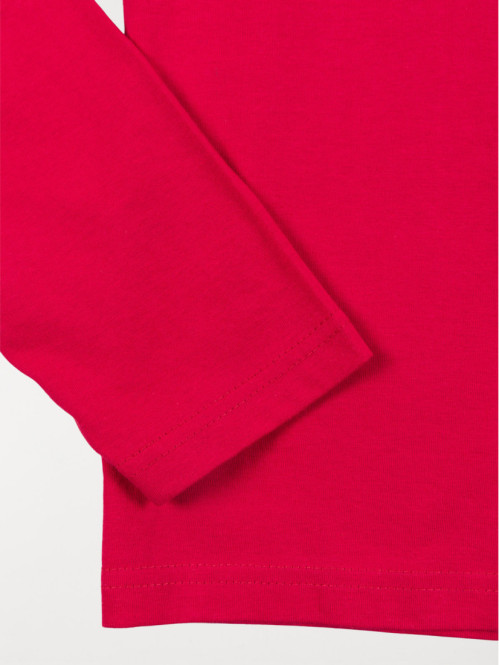 T-shirt imprimé carmin...