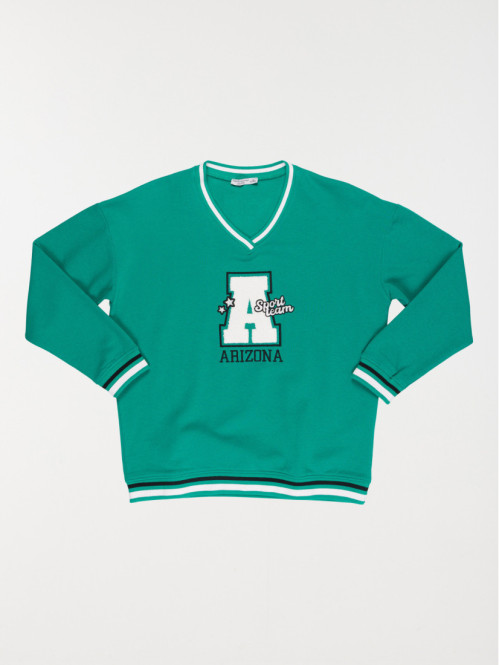 Sweat style collège fille (XXS-M)