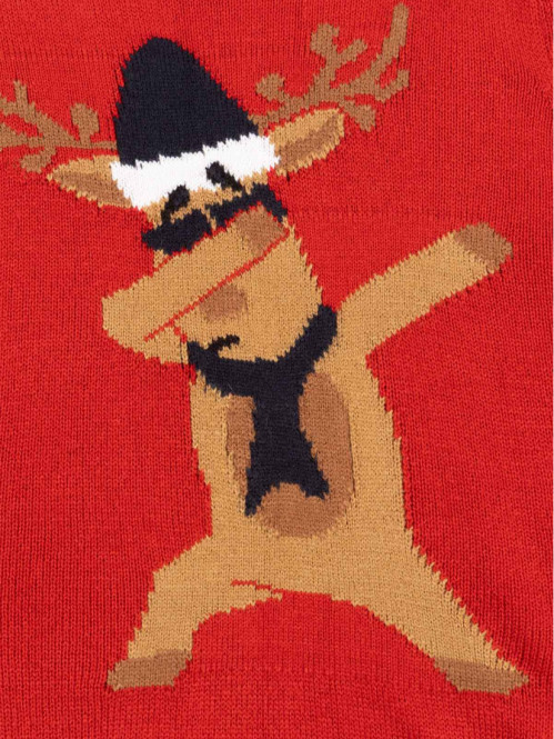 Pull renne de Noël garçon...