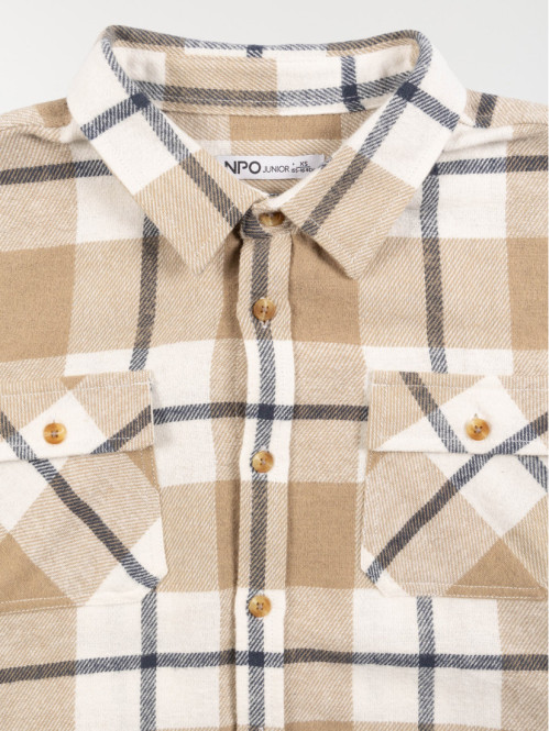 Chemise garçon à carreaux (XXS-M) Chemise garçon à carreaux (XXS-M)