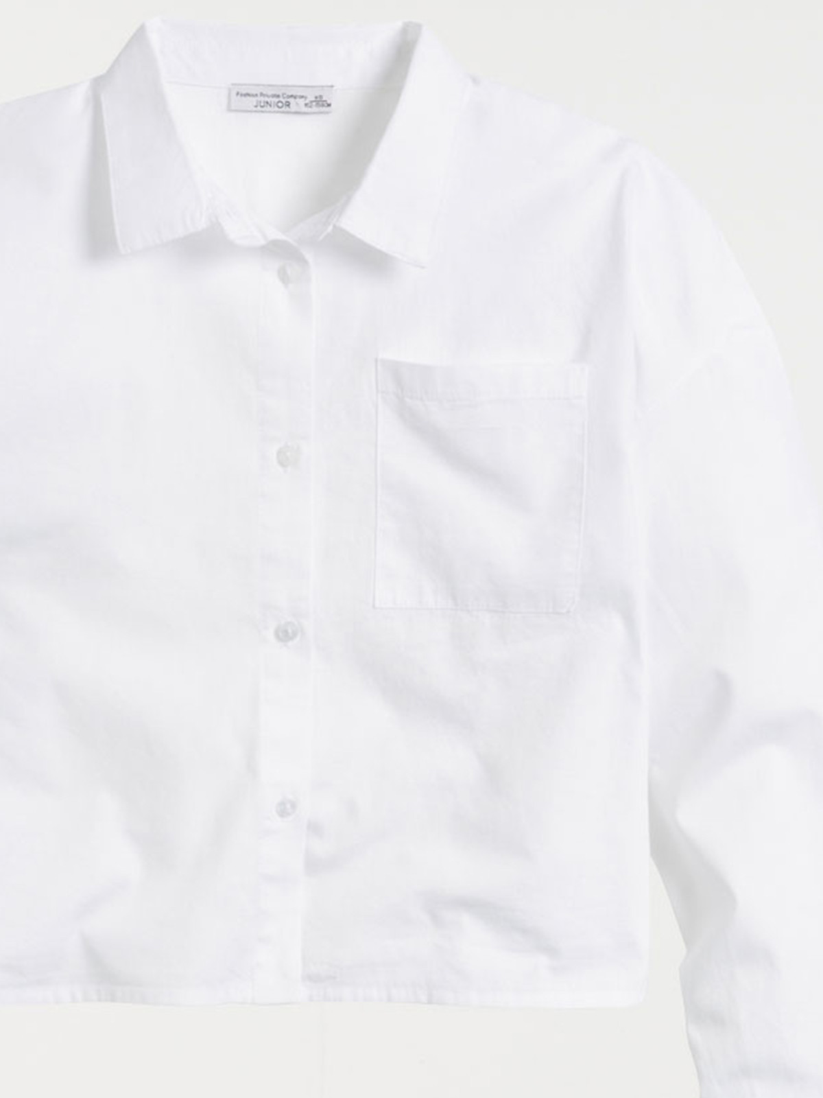 Chemise blanche fille (XXS-M)