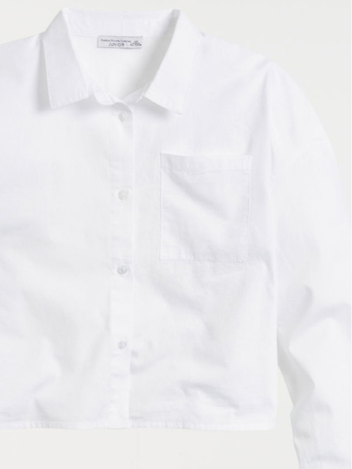 Chemise blanche fille (XXS-M)