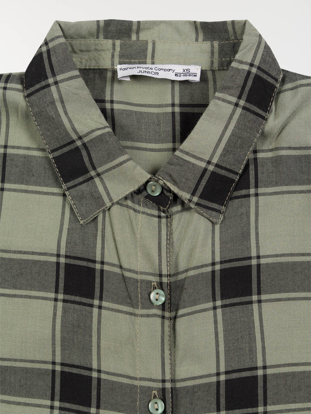 Chemise à carreaux fille (XXS-M) Chemise à carreaux fille (XXS-M)