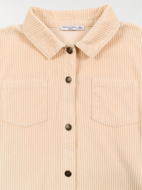 Chemise velours ice cream fille (XXS-M)