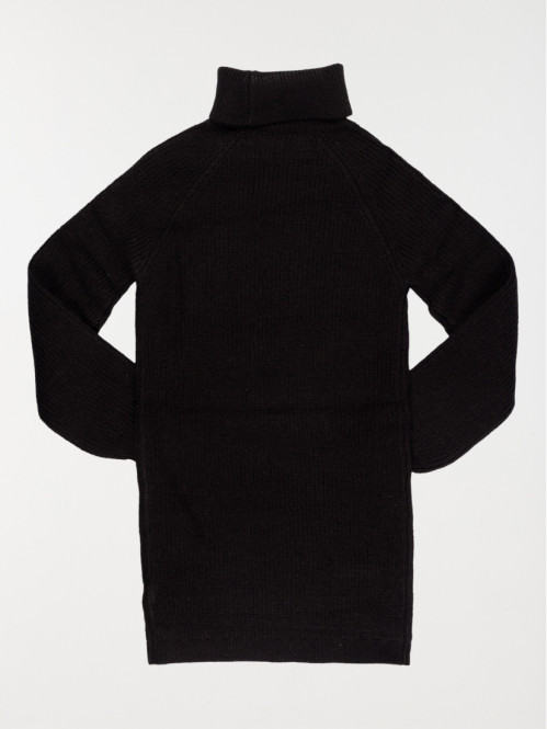 Robe pull noir fille (XXS-M)