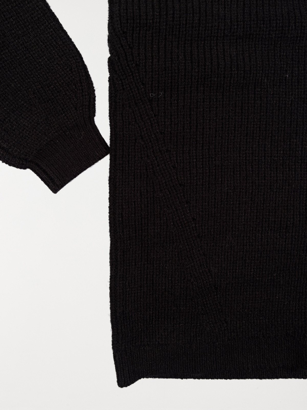 Robe pull noir fille (XXS-M) Robe pull noir fille (XXS-M)