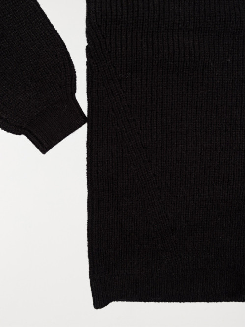 Robe pull noir fille (XXS-M)