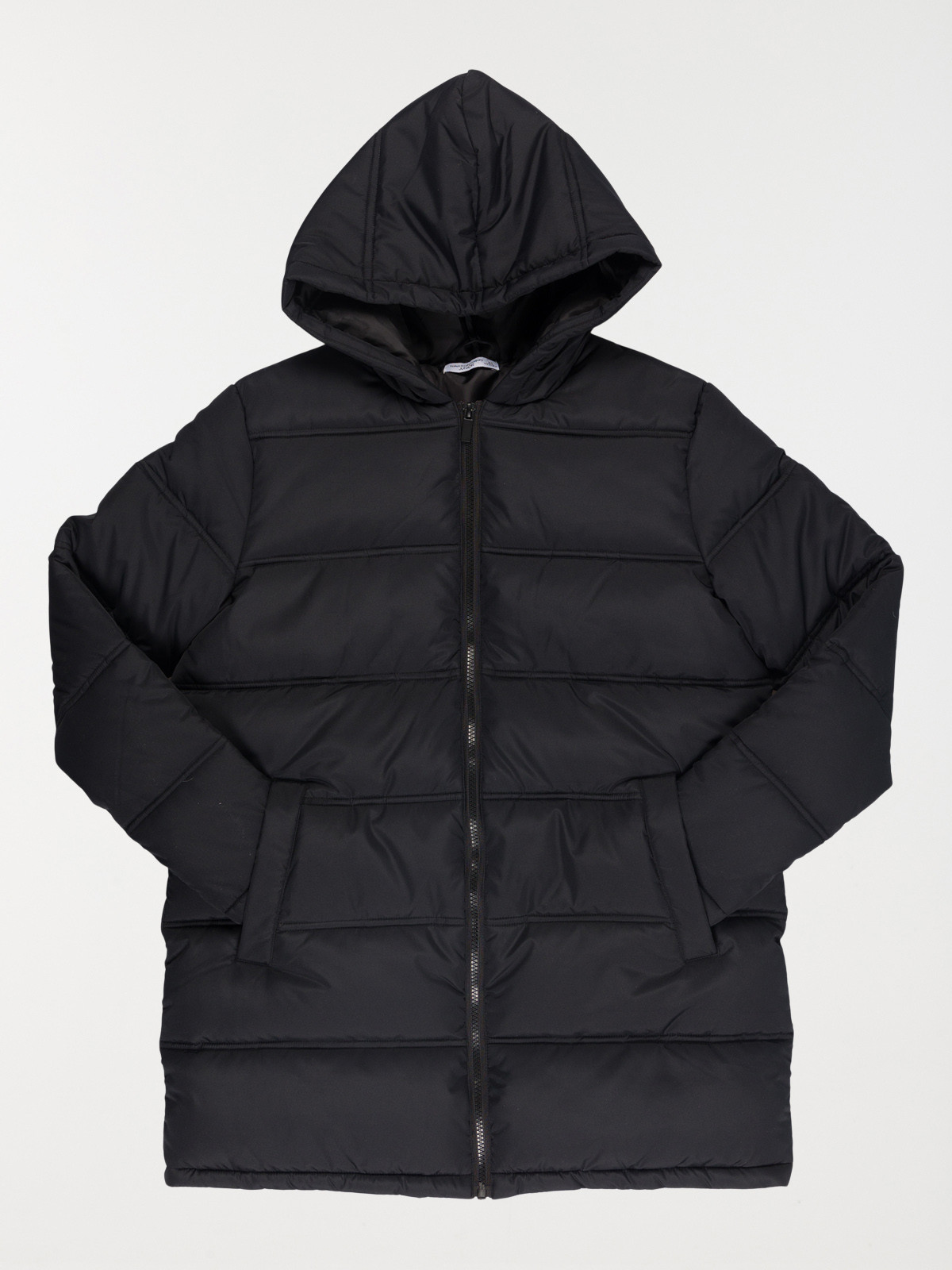 Doudoune longue noire fille (XXS-M)