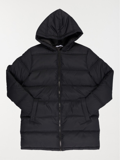 Doudoune longue noire fille (XXS-M)