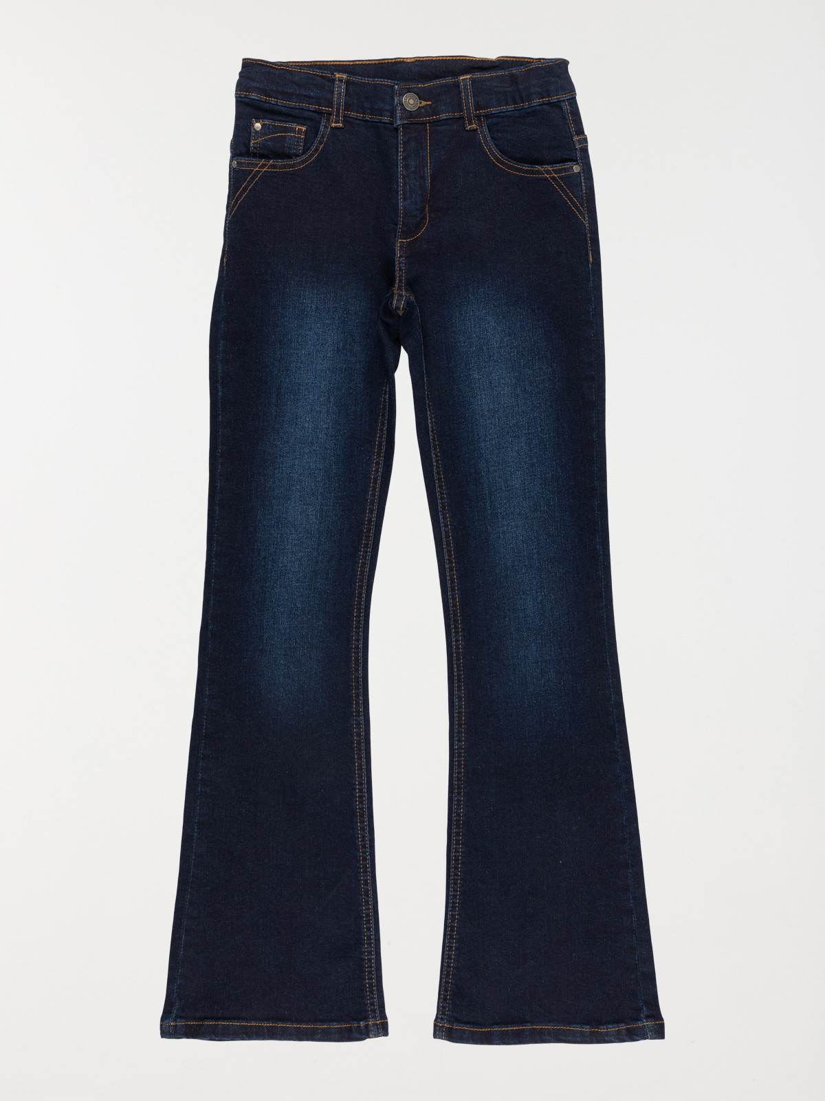 Jean flare brut fille (XXS-M)
