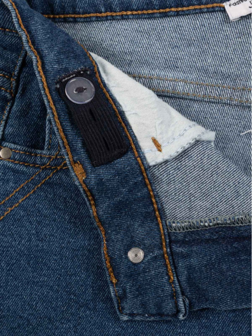 Jean wide leg stone fille...