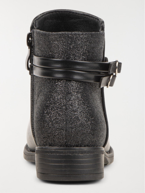 Bottines détails pailletés fille (31-37)