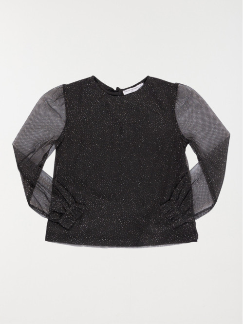 Tee-shirt brillant fille (3-12A)