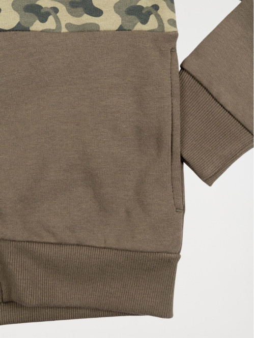 Sweat capuche garçon (3-12A)