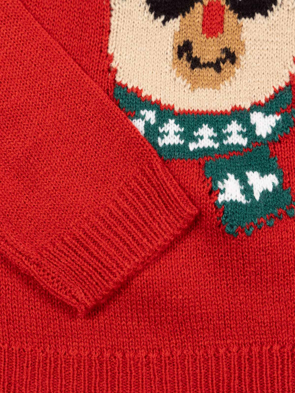 Pull renne de Noël garçon (3-12A)