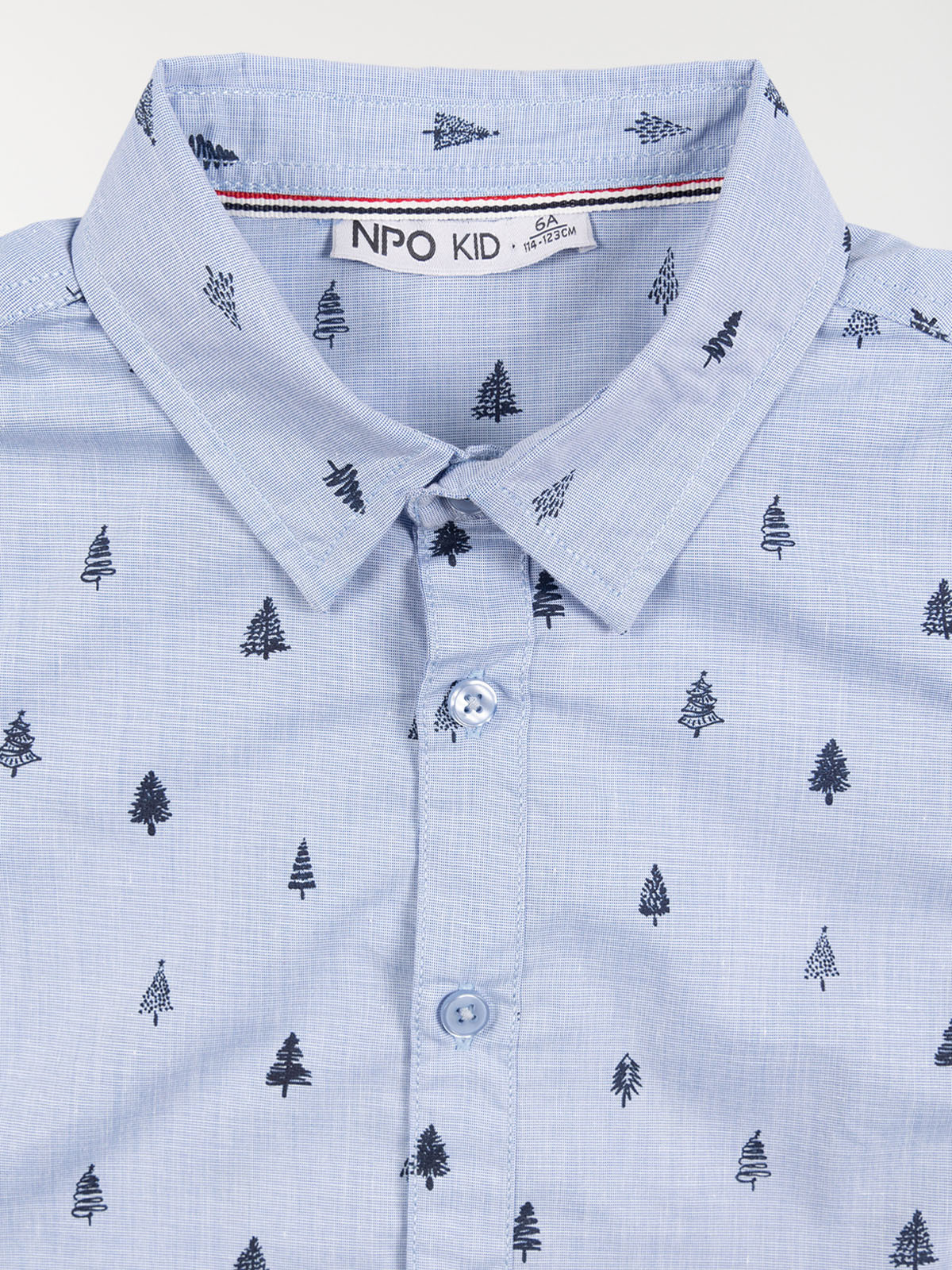 Chemise bleu ciel garçon (3-12A) Chemise bleu ciel garçon (3-12A)