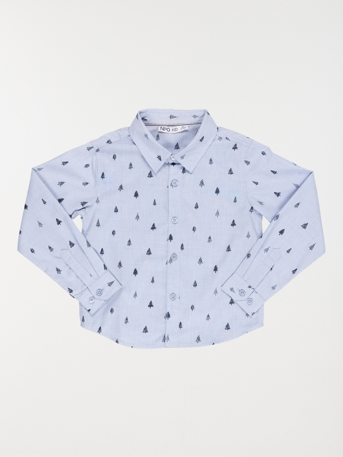 Chemise bleu ciel garçon (3-12A) Chemise bleu ciel garçon (3-12A)