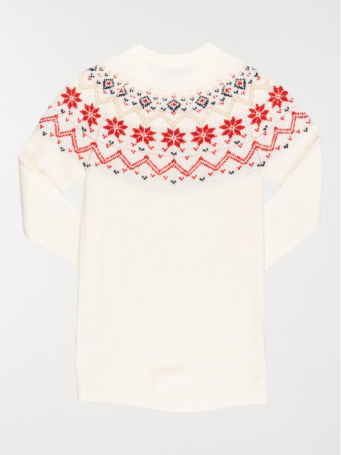 Robe pull de noël fille (3-12A)