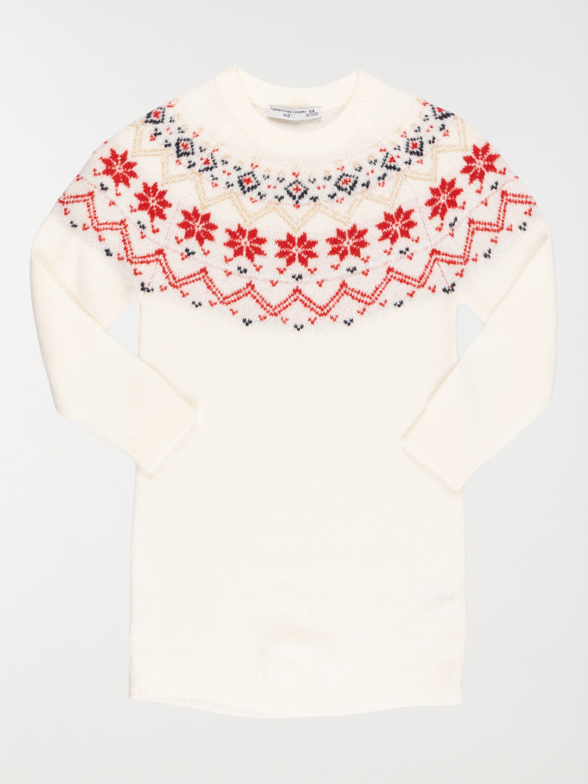 Robe pull de noël fille (3-12A)