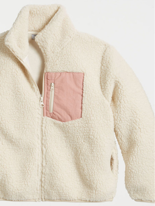 Veste douce beige fille (3-12A)