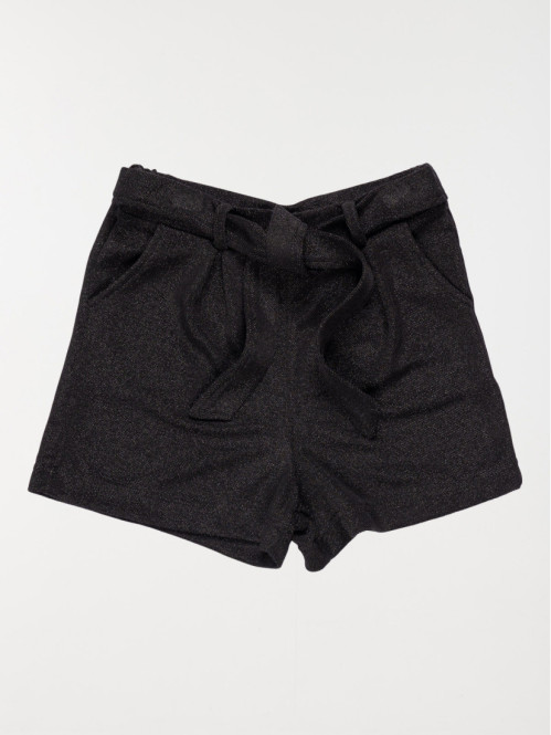 Short brillant fille noir...