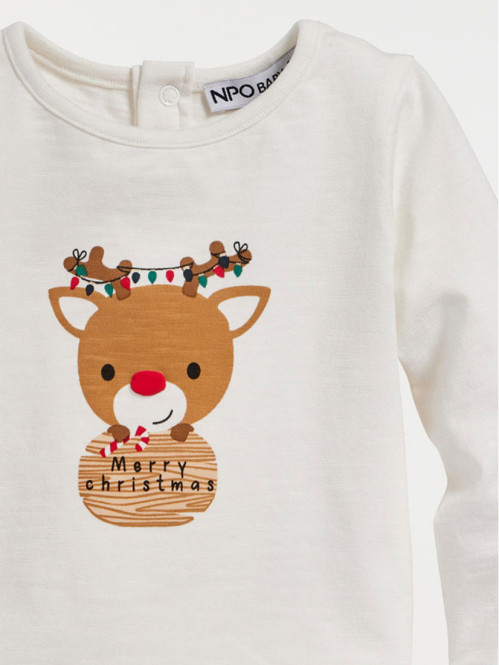 T-shirt de noël garçon (3-36M)
