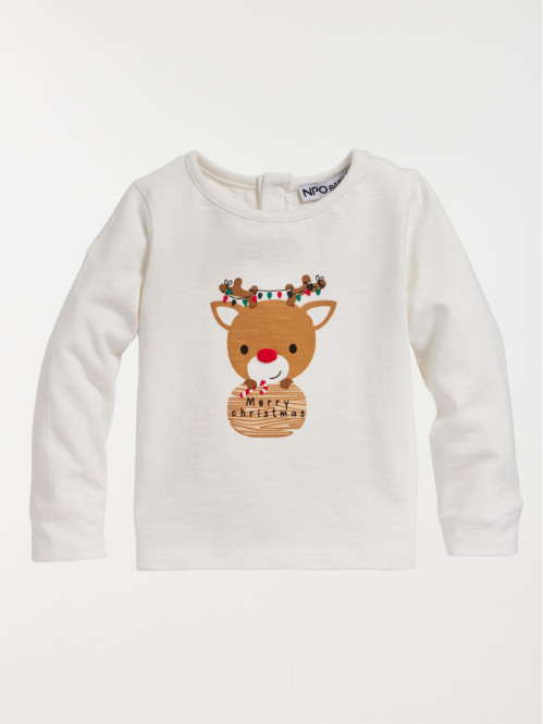 T-shirt de noël garçon (3-36M)
