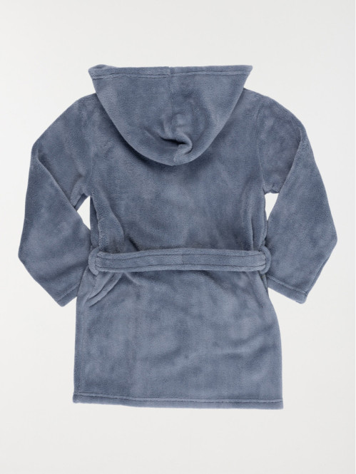 Robe de chambre bleu lac garçon (3-10A)