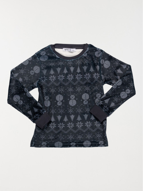 Pyjama de Noël garçon (3-12A) Pyjama de Noël garçon (3-12A)