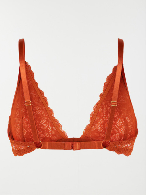 Soutien-gorge corbeille orange femme Soutien-gorge corbeille orange femme