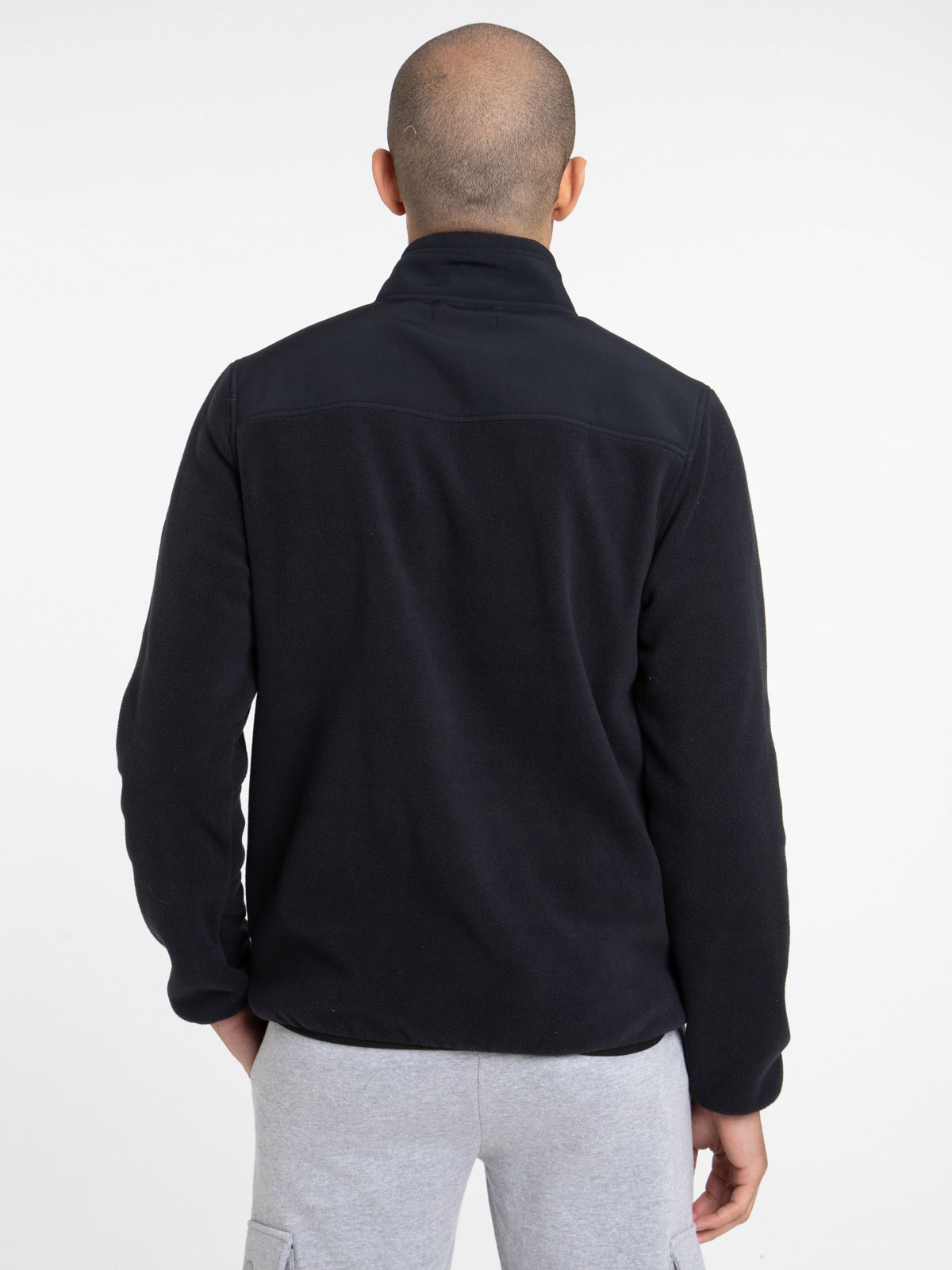 Sweat bi matière noir homme Sweat bi matière noir homme