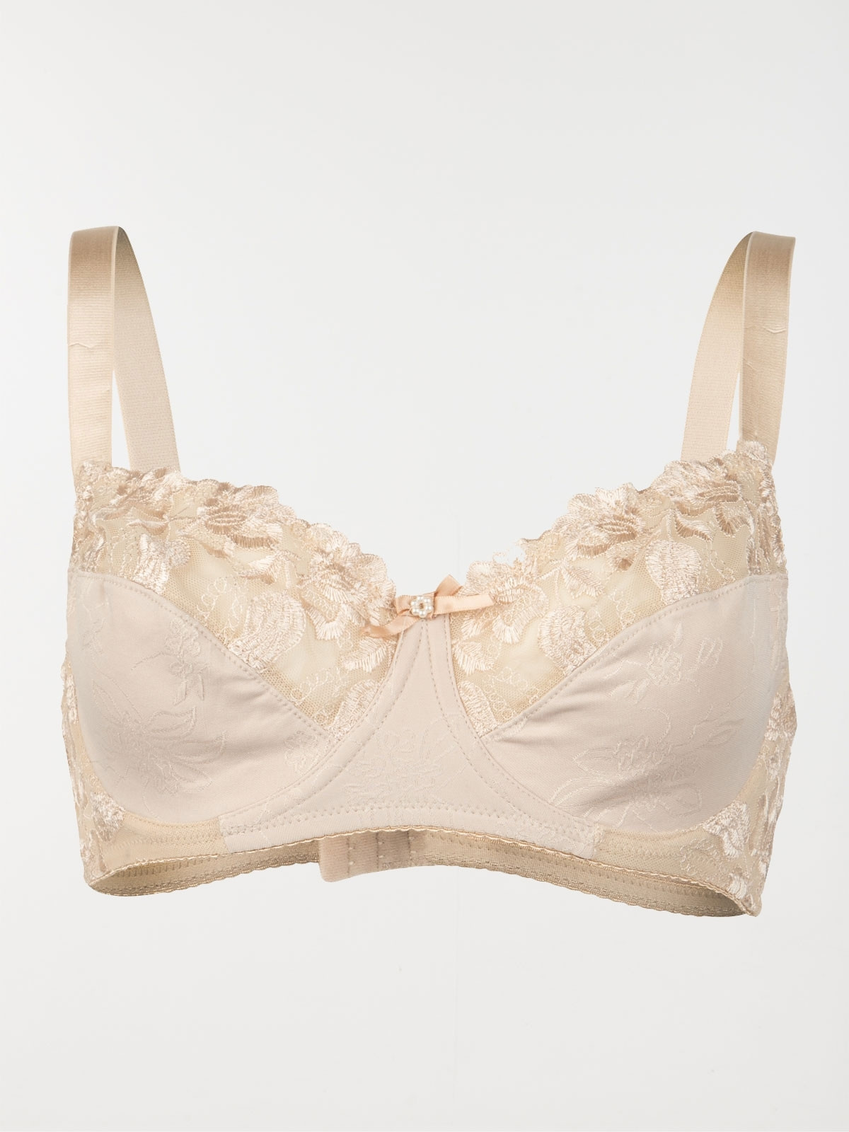 Soutien-gorge uni beige (95C-120E)