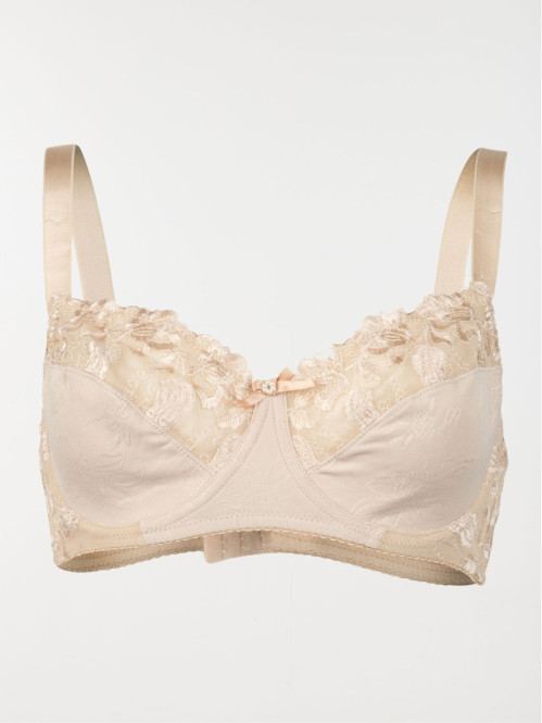 Soutien-gorge uni beige...