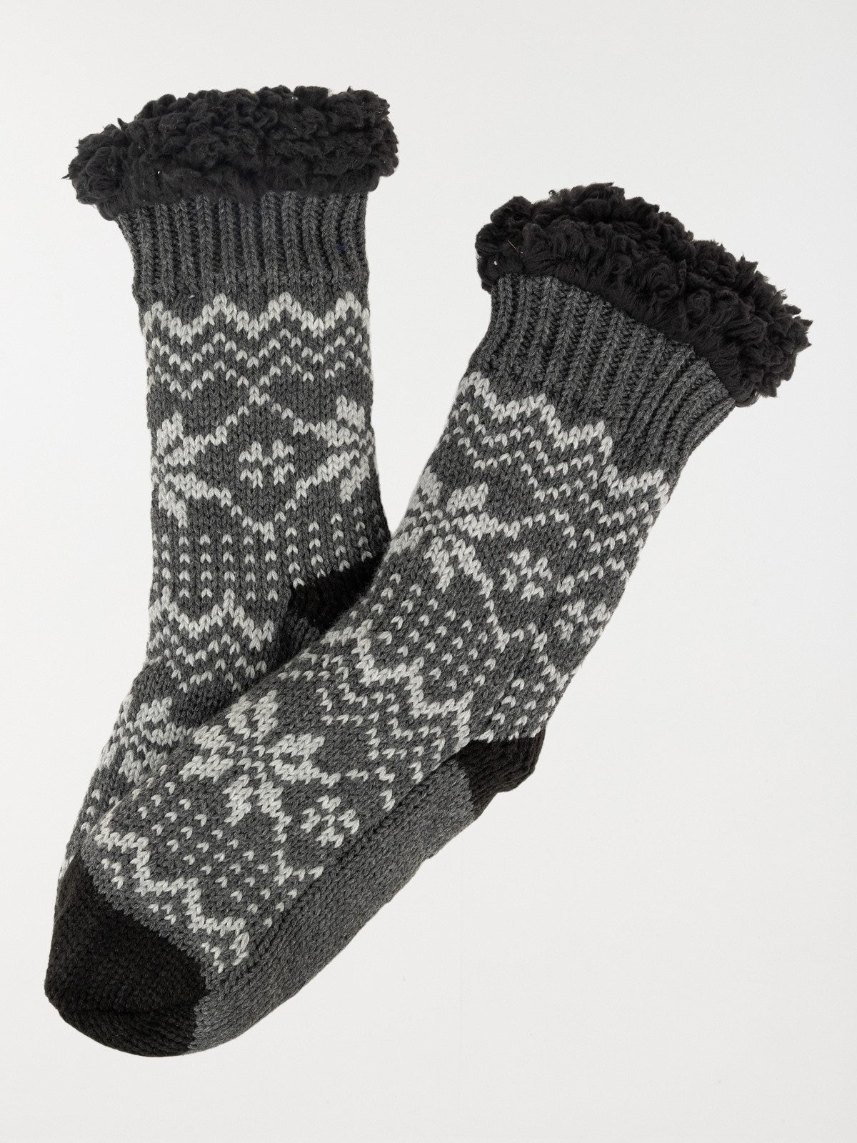 Chaussettes douces imprimées homme 