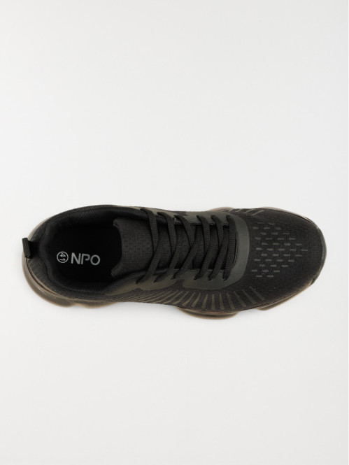 Basket mi-haute à lacets Bradstreet pour homme en noir