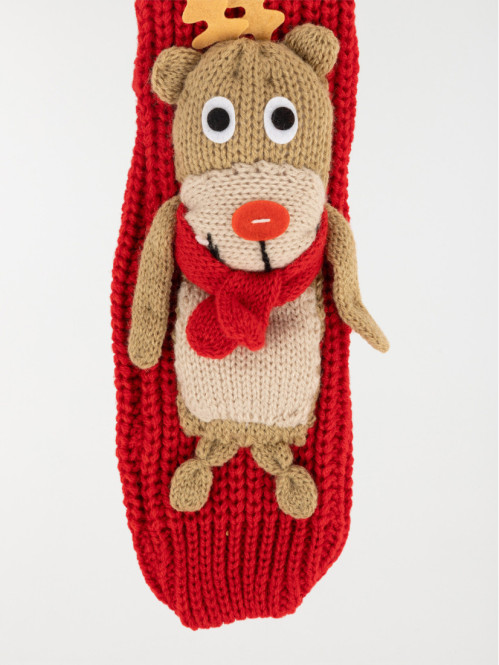 Chaussettes renne de noël...