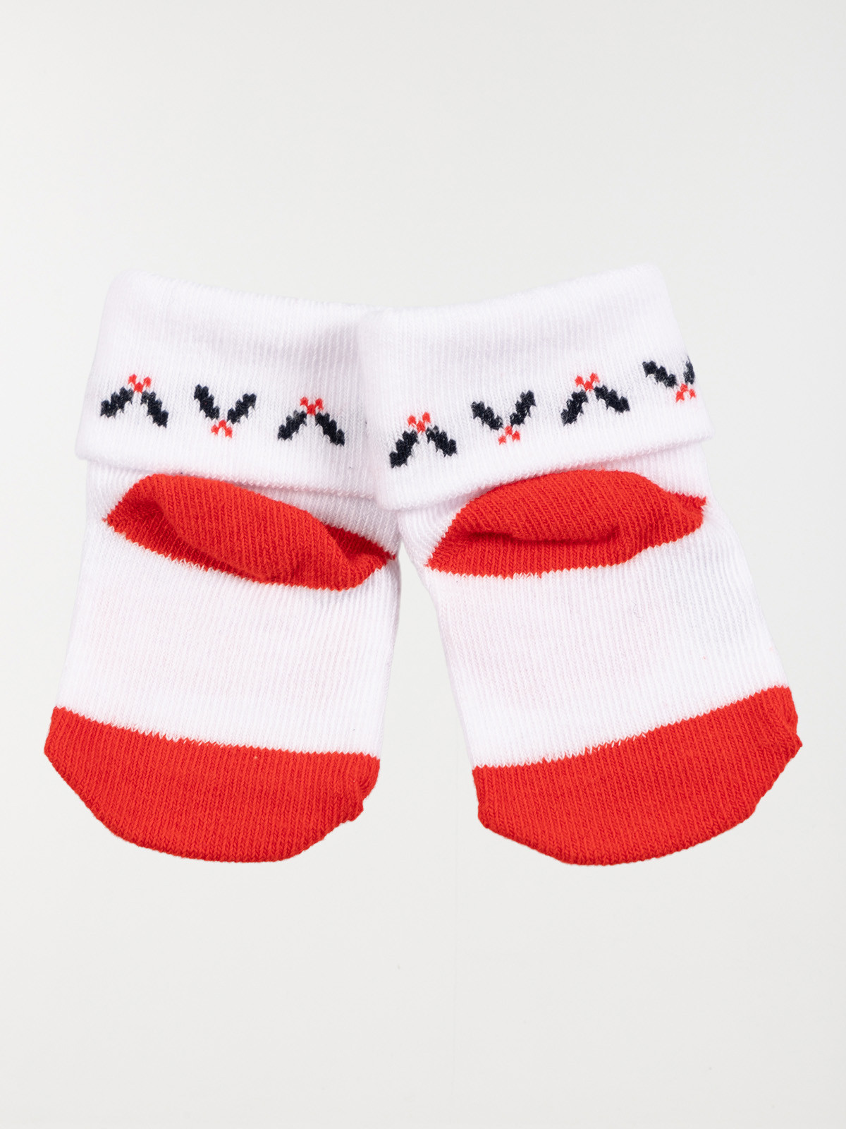 Chaussettes papa noël bébé