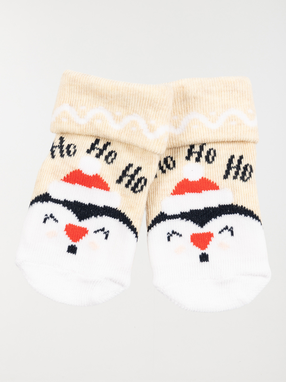 Chaussettes pingouin de noël bébé