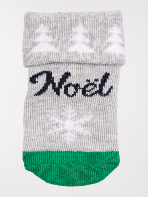 Chaussettes super noël bébé