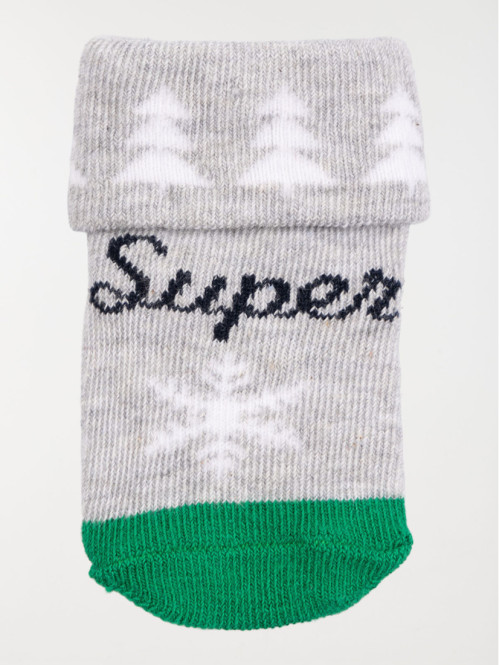 Chaussettes super noël bébé