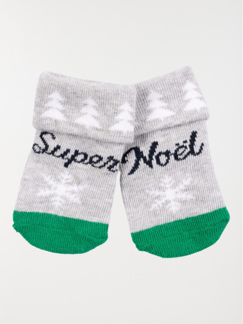 Chaussettes super noël bébé