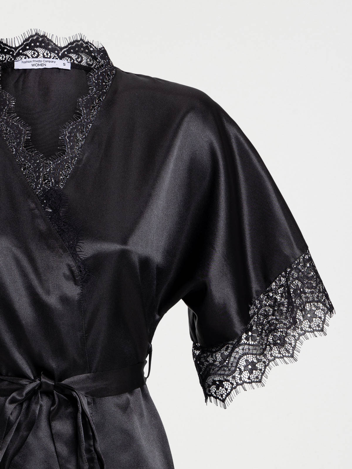 Kimono satin dentelle femme Kimono satin dentelle femme