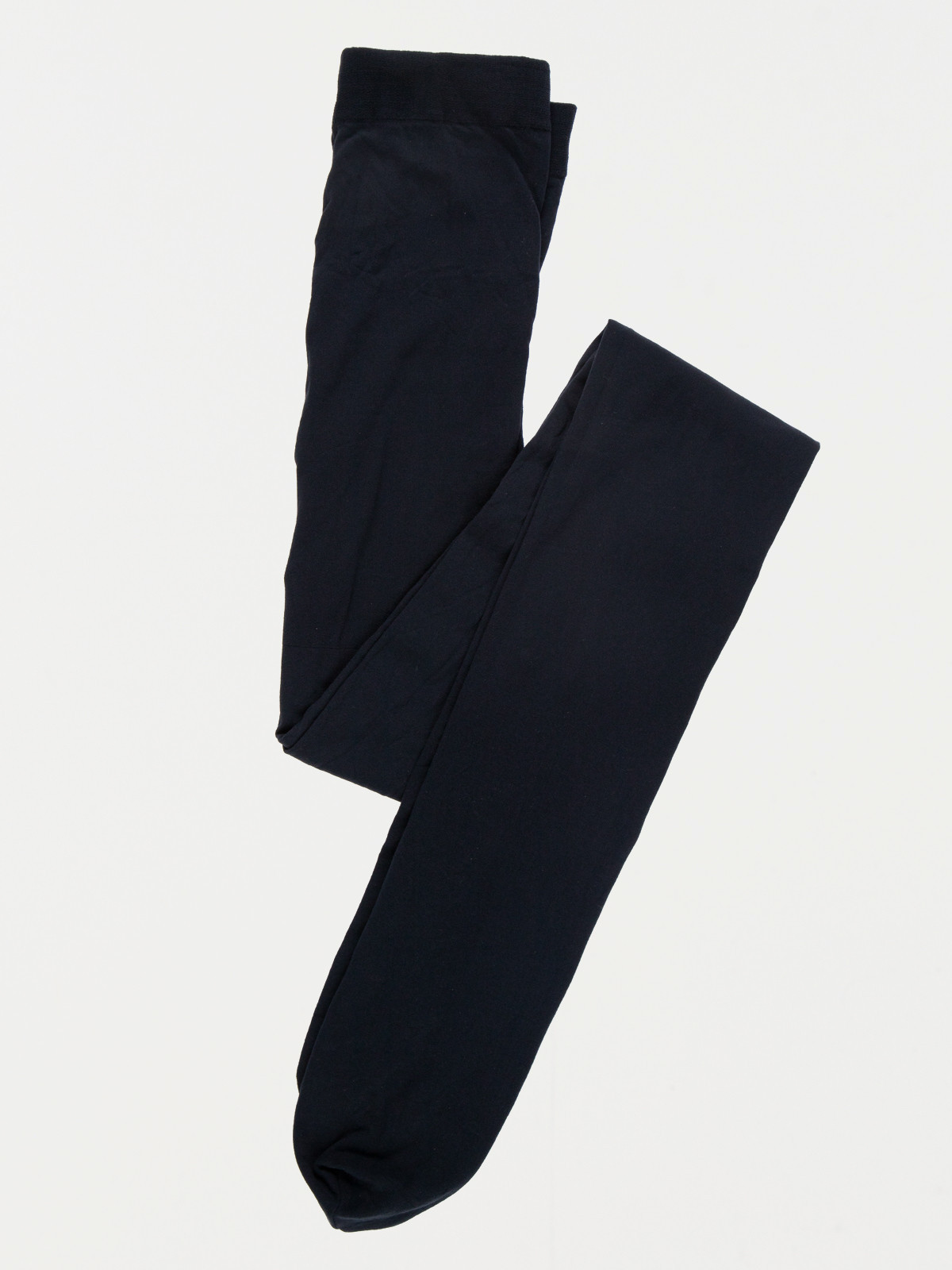 Collant opaque marine 80D fille