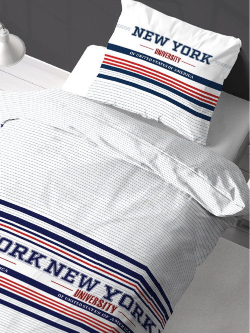 Parure 140 x 200 cm New-York 1 personne