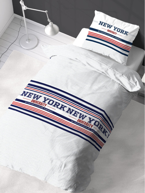 Parure 140 x 200 cm New-York 1 personne