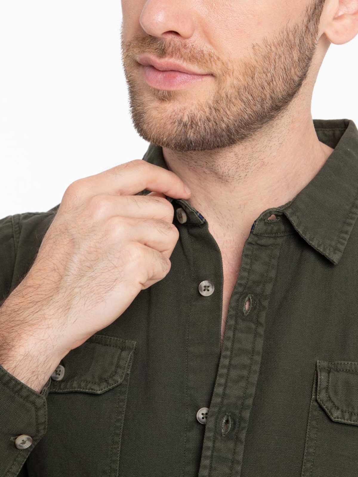 Chemise kaki quite homme Chemise kaki quite homme