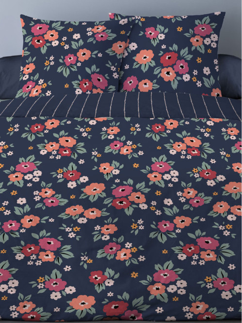 Parure fleurie 220 x 240 cm...