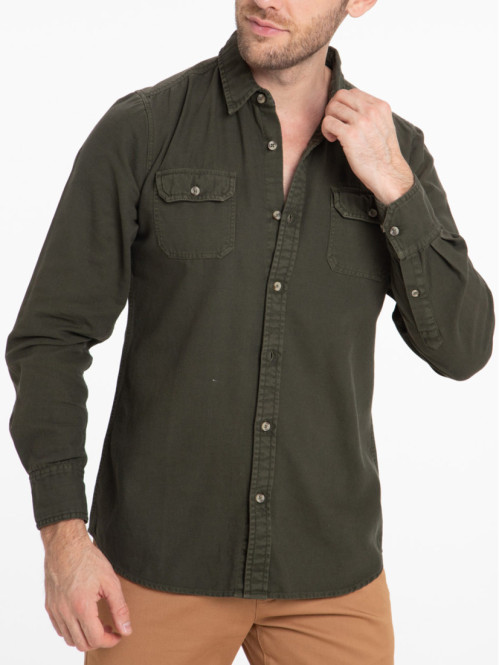Chemise kaki quite homme